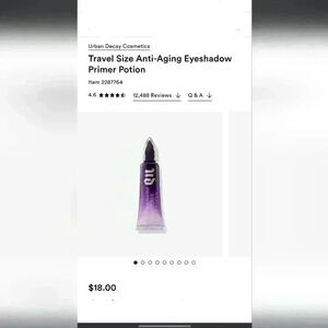 Urban Decay Eyeshadow primer potion